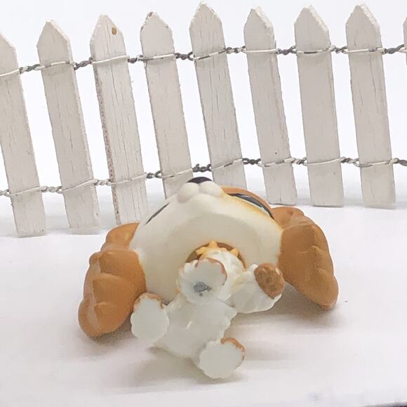 Littlest Pet Shop (LPS) Brown and White Spotted Cocker Spaniel #344 Authentic - Picture 4 of 5